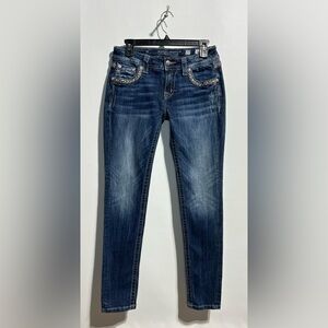 Miss Me Jeans Women’s Relaxed Skinny Size 27 Inseam 31”